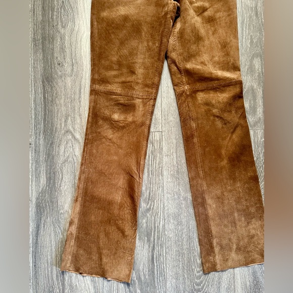 Suede Women's Pants Size 10 - Picture 2 of 9
